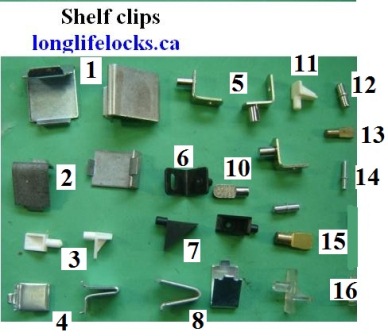 Shelf Clips For Office Furnitue Book Cases Storage Cabinets